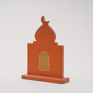 Homez Qamar Collection Decoration Item, Beige, 21*6*26.5 Cm