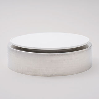 Pearl Collection La Mesa Porcelain Plate Metal Cake Stand Base, 28.8cm