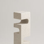 Homez resin sculpture 9*8*25.5cm, offwhite image number 1