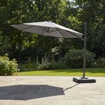 هومز شمسية ألومنيوم معلقة مع قاعدة، رمادي image number 0