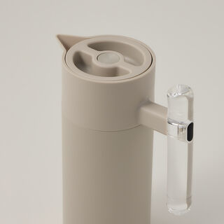 Stainless Steel Vacuum Flask 1200Ml Beige