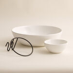 La mesa chip and dip with golden stand image number 2