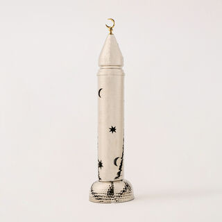 Silver metal Ramadan decoration 7*7*44 cm