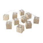 Chain Light String Led Square Shape Set 10 Pieces image number 0