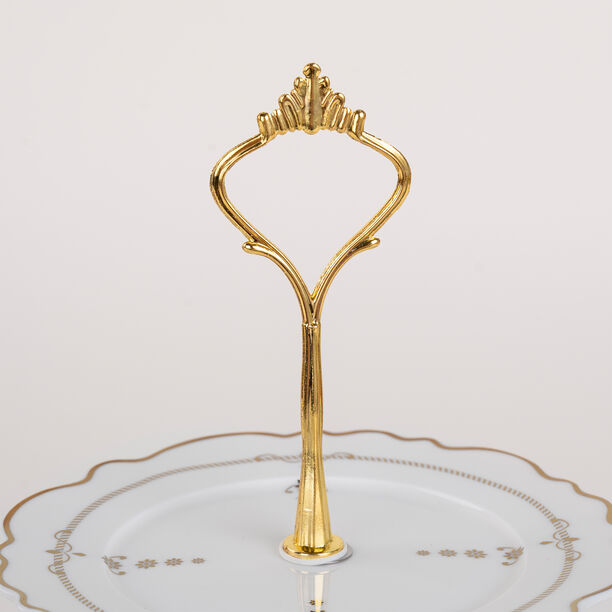 Andalusian Gld Frill 3 Tiers Cake Stand image number 2