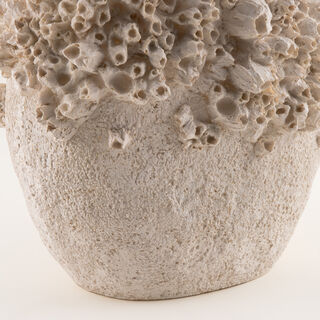 Homez resin baley decorative sculpture 34*25*31.2cm, beige