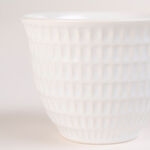 Dallaty white porcelain and glass Tea and coffee cups set 18 pcs image number 3