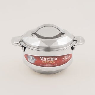 Maxima Stainless Steel Hot Pot 1.0L, Silver