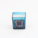 Homez scented glass candle iced violet, 220g image number 1