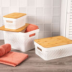 Infinty Basket With Bamboo Lid image number 5