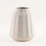 Homez boho ceramic vase 17.5*17.5*21cm, white image number 1