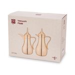 Dallety 2 Pieces Steel Vacuum Flask Set image number 3