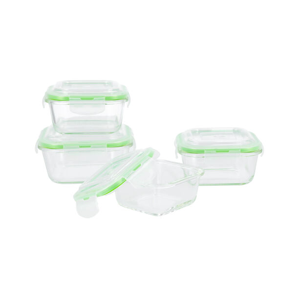 16 Pcs Glass Container Set image number 1