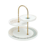 Misk Stainless Steel 3 Tier Serving Stand image number 0