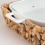 Rectangle Casserole  17" With Lid And Sea image number 2