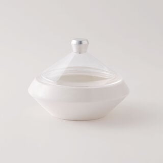 Dallaty Porcelain Date Bowl, White