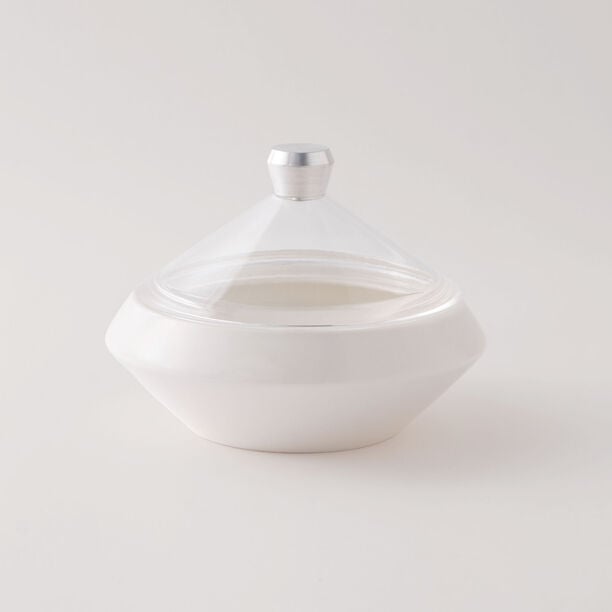 Dallaty Porcelain Date Bowl, White image number 2