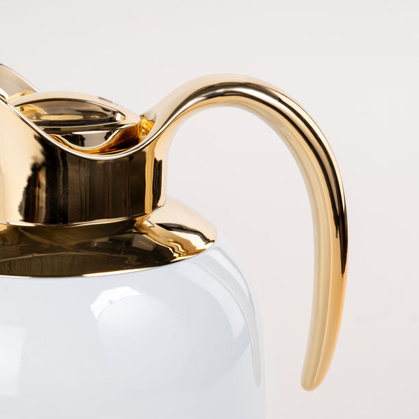 Dallaty Sarab steel vacuum white/gold 1.3L image number 4