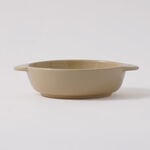 Alberto 6.8" ceramic roung baking pan 17.3*13.8*4cm, beige image number 1