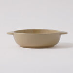 Alberto 6.8" ceramic roung baking pan 17.3*13.8*4cm, beige image number 1