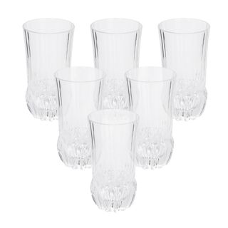 Rcr 6 Pieces Crystal Tall Tumblers Adagio 