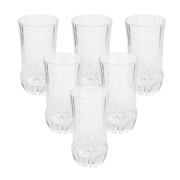 Rcr 6 Pieces Crystal Tall Tumblers Adagio  image number 0