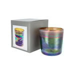 Glass Jar Candle White Oud Fragrance 21*22 cm image number 3
