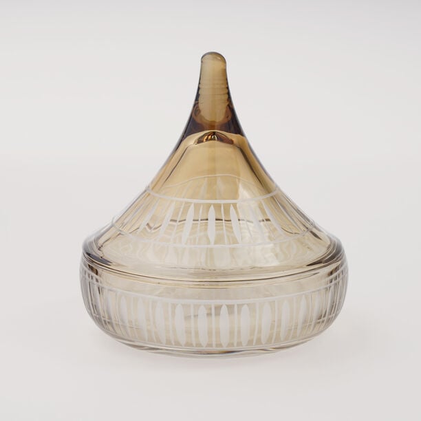 Dallaty Glass Date Bowl 15ml, Brown image number 2