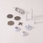 أوبال فرامة لحم هيكل ألمنيوم مع ملحقات 1.5 كجم/دقيقة image number 3