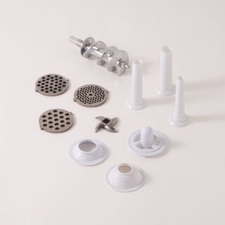 أوبال فرامة لحم هيكل ألمنيوم مع ملحقات 1.5 كجم/دقيقة