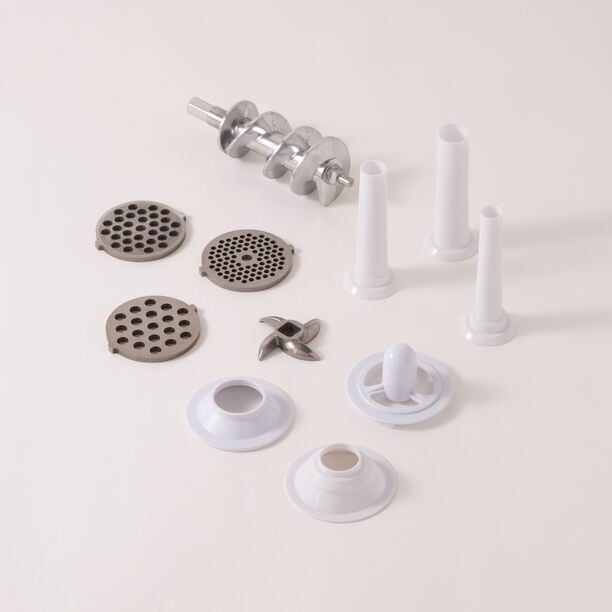 أوبال فرامة لحم هيكل ألمنيوم مع ملحقات 1.5 كجم/دقيقة image number 3