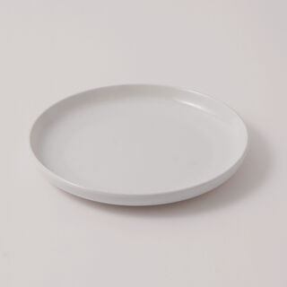 La Mesa Porcelain Set Of 4Pcs Side Plates, 8", White