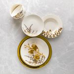 La Mesa Gold Leaf 16 Pieces Dinner Set image number 1