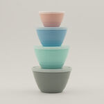 Pentola 4pcs plastic bowl set 0.23L, 0.48L, 0.69L, 0.94L image number 0