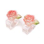 2 Pieces Acrylic Napkin Ring Polyresin Colored image number 0