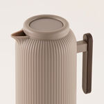 Dallaty beige plastic vacuum flask 1L image number 6