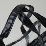 Pentola clear bag with black edges 30*14*23.5cm image number 2