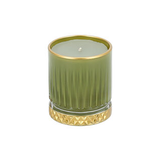 Gloria 7.5*8.5 Cm Oil Green Gold Candle
