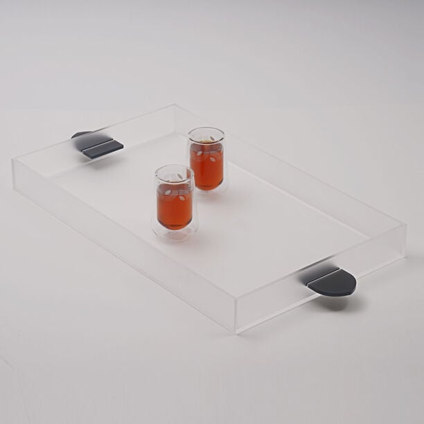 Dallaty Acrylic Tray With Grey Color Handle, 59.5*30*5 Cm image number 3