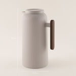 Dallaty Grey Plastic Thermos, 1L image number 2