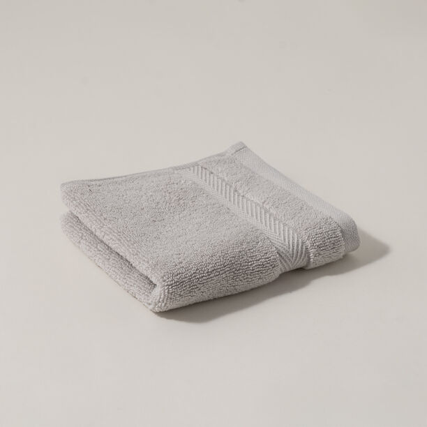 Boutique Blanche 100% microcotton face towel, 650GSM,light grey, 30*30cm image number 0