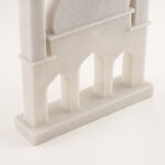 هومز تمثال ديكور أزتك ريزن 28*7*33سم، رمادي image number 3