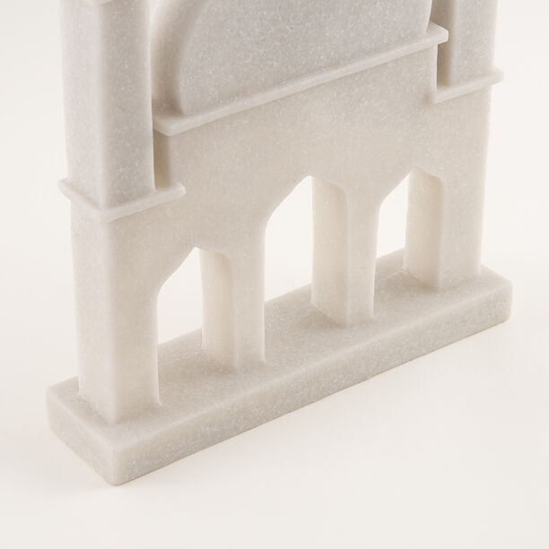 هومز تمثال ديكور أزتك ريزن 28*7*33سم، رمادي image number 3