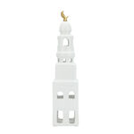 Ceramic Candle Holder 8.2*8.2*36 Cm image number 2