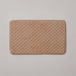 كوتاج دعاسة حمام ميموري فوم بوليستر، بيج 50*80*3.5 سم image number 0