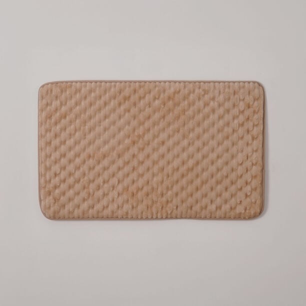 كوتاج دعاسة حمام ميموري فوم بوليستر، بيج 50*80*3.5 سم image number 0