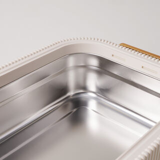 La Mesa stainless steel food warmer 4.0L, gold