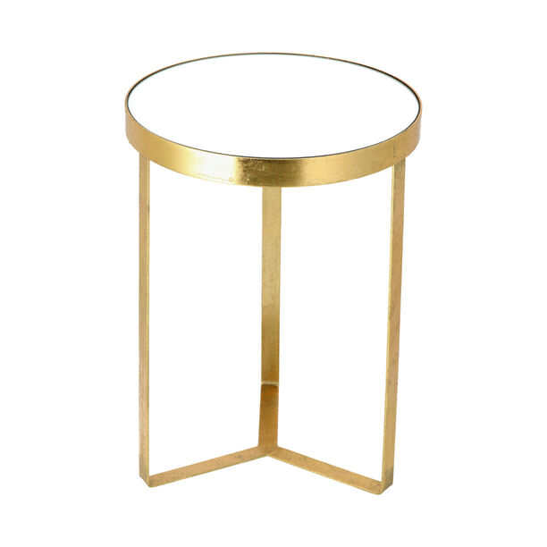 Side Table Round Metal Gold image number 1