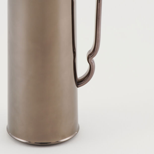 Dallaty Stainless Steel Dallah, Dark Black, 1L image number 3