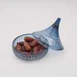 دلتي وعاء تمر زجاج 15 مل، أزرق image number 0